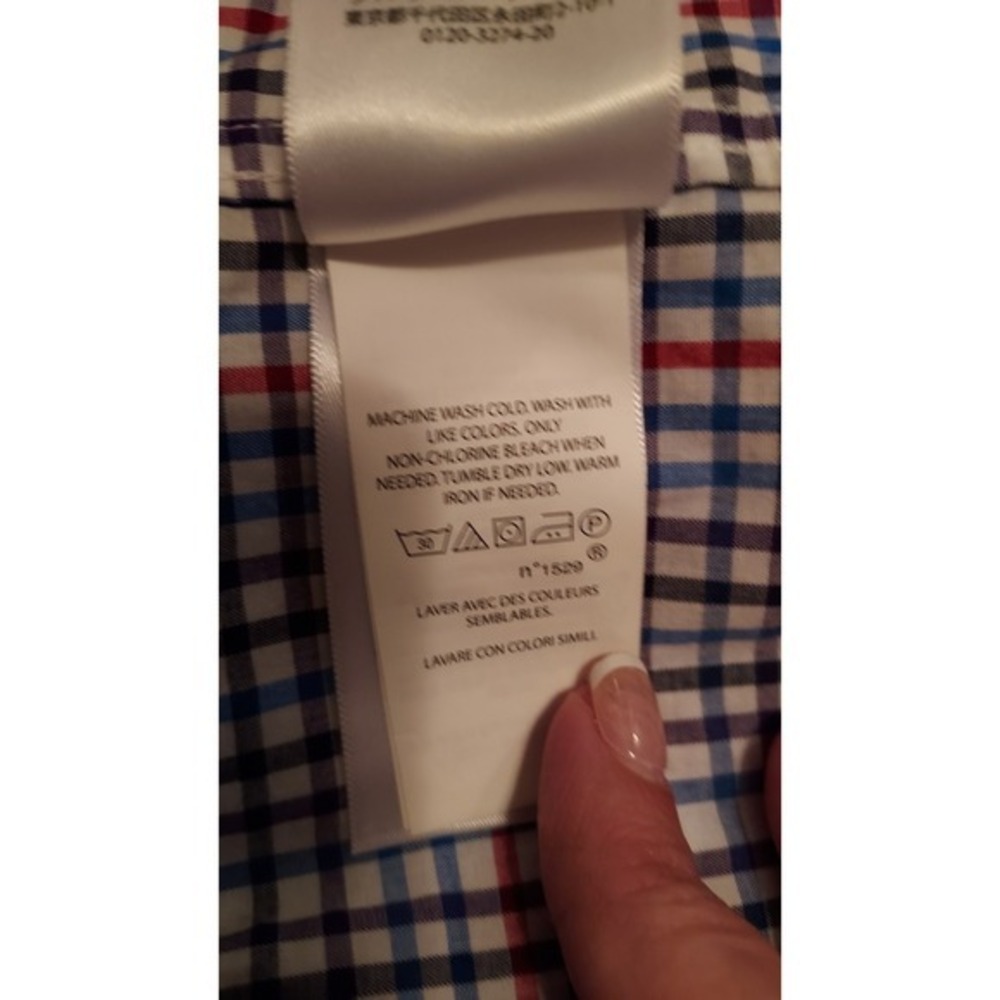 Ralph Lauren Mens XL Plaid Checkered Long Sleeve Button Down Shirt - Picture 7 of 7